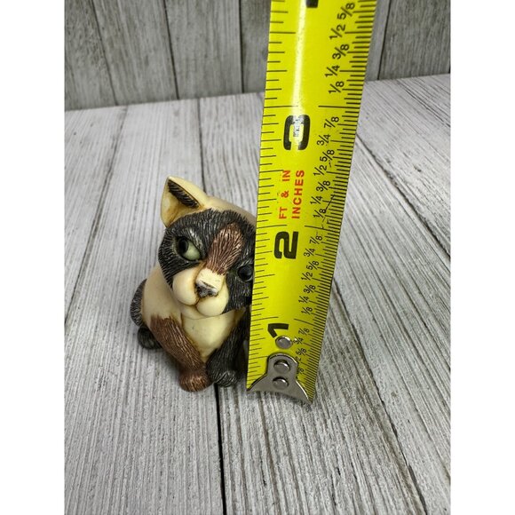 Vtg Harmony Kingdom Pot Belly's "Alfalfa" Cat Kitten Figurine 2003 Hidden Mouse - Picture 7 of 9